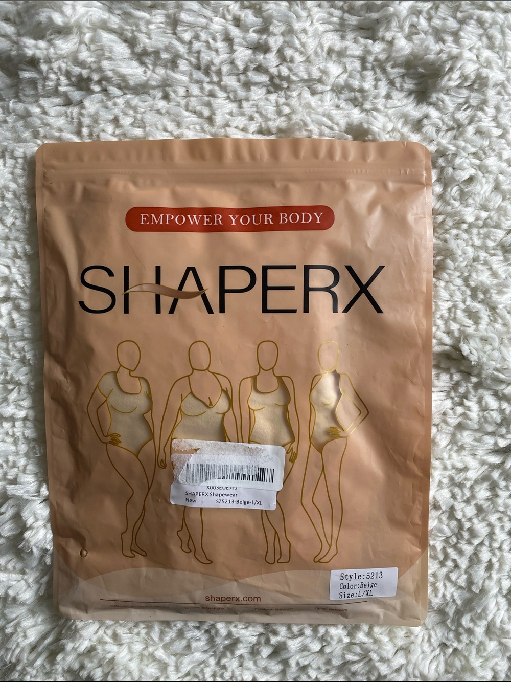 SHAPERX Beige Shapewear - Sculpting Women's Body Shaper